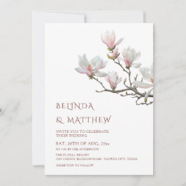 Convites Fine Art Magnolia Casual Wedding