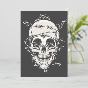 Convites Fio de Barcama de Crânio