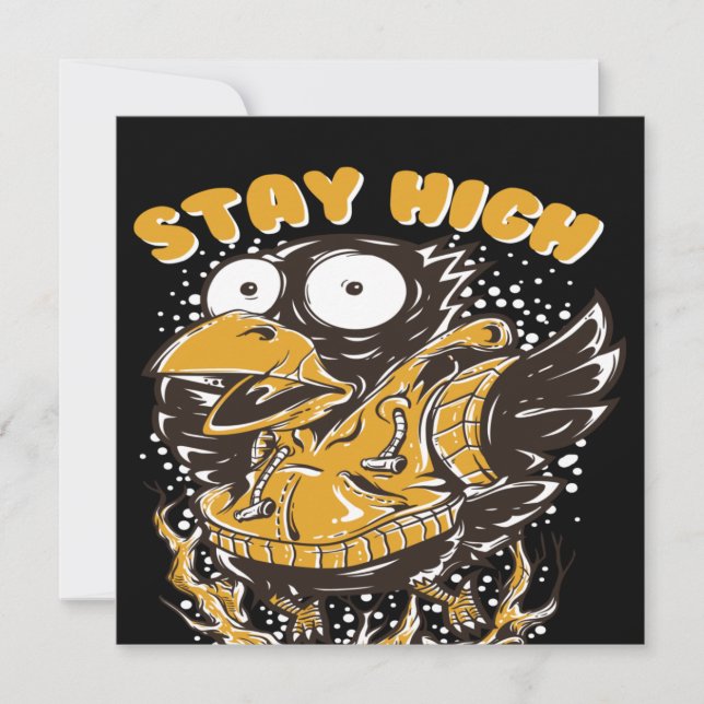 Convites fique alto (Frente)