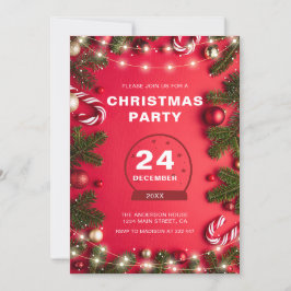 Convites Fir Twigs E O Natal