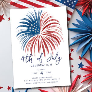 Convites Fireworks Extravaganza 4 de julho