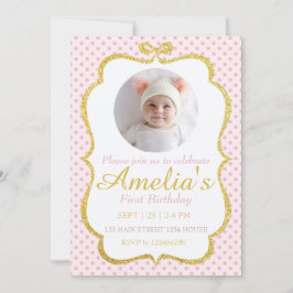 Convites First Birthday Invite