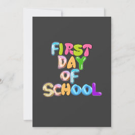 CONVITES FIRST DAY OF SCHOOL, BACK TO SCHOOL GIFTS