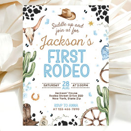 Convites First Rodeo Invitation, My 1st Rodeo Invitation