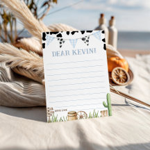 First Rodeo Time Capsule Card