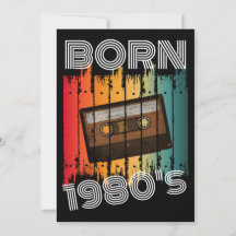 Fita Cassete Retro Personalizada Anos 80