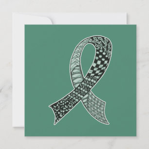 Convites Fita de Sensibilização para a Doença do cancer 