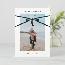 FITA PRETA E ARCO SALVAR A DATA