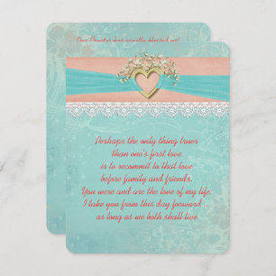 Convites Fita Renovável Romântica e Coração