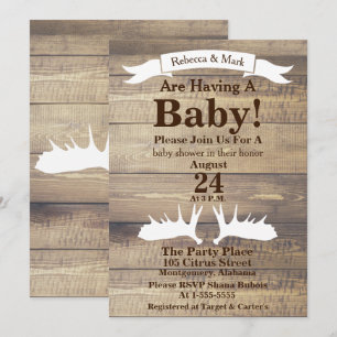 Convites Fita Rústica De Madeira Clara E Espinhos Brancos 