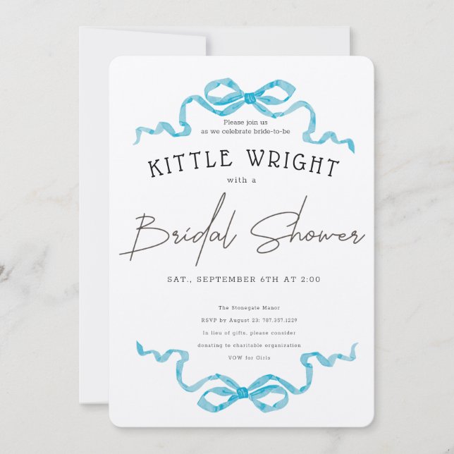 Convites Fitas e Chá de panela Romance (Frente)