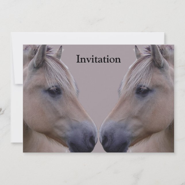 Convites Fjord Norueguês (Frente)