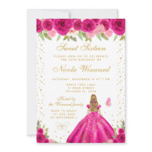 Flair Rosa Quente Loira Princesa Doce Dezesseis