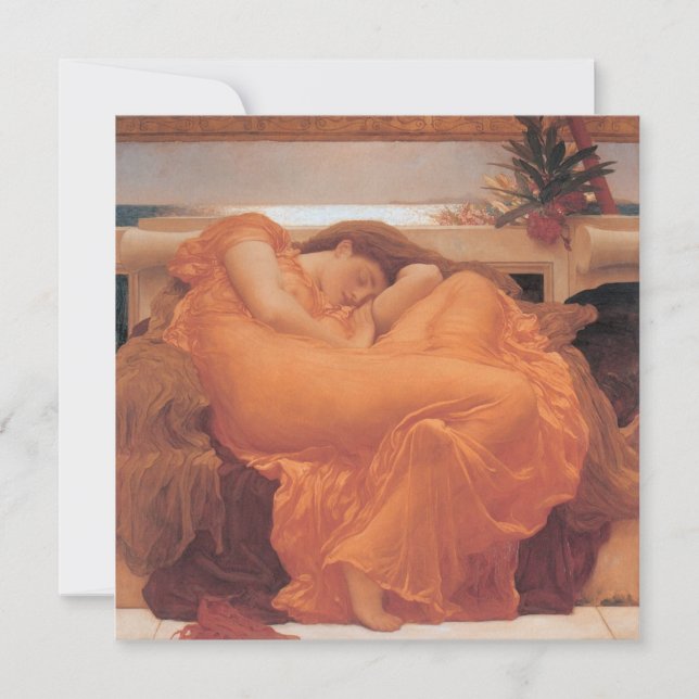 Convites Flaming June (Frente)
