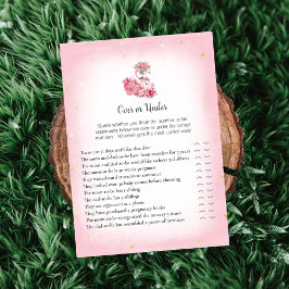 Convites Flamingo Ballerina Rosa Sobre O Jogo Do Chá