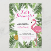 Flamingo Chá de panela Vamos Flamingle