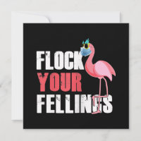 Flamingo Engraçado para Mulheres Flocam Seus Senti