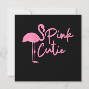 Convites Flamingo Rosa Fofo Feminino Rosa Fofo Flamingo