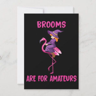 Convites Flamingo  Uísque de Halloween Flamingween