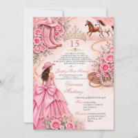 Flar Rosa Floral Charro Princesa Doce 15 Anos