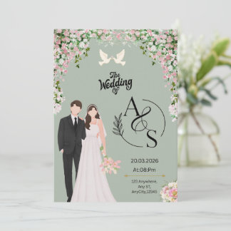 Convites Flat Invitation 