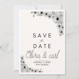 Convites Flat Invitation, Size: 5" x 7", Paper: Matte, Enve