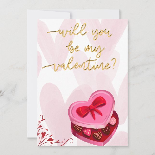 Convites Flat Invitation, Size: 5" x 7", Paper: Signature M (Frente)