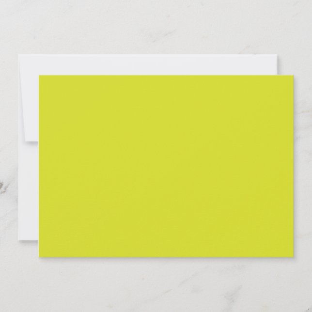 Convites Flat Yellow Background – Back-to-School Texture (Frente)