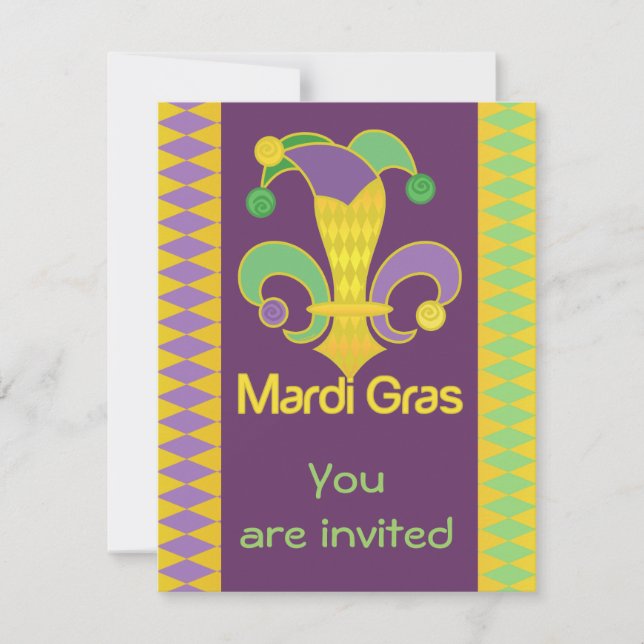 Convites Fleur de Jester (Frente)