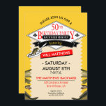 Convites Fleur de Lis Spoof Fish Fry 50th Birthday<br><div class="desc">Planejar uma fritura de peixes do quintal,  a 50ª festa de aniversário para alguém especial? Celebrar no estilo sul com a nossa colher de peixes do estilo Nova Orleans misturando design,  com peixes fritando na panela. Design original por Holiday Hearts Designs que incorporam elementos de vintage (direitos reservados).</div>