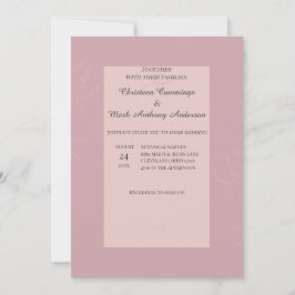 Convites Fleur de Satin Casamento