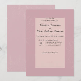 Convites Fleur de Satin Casamento