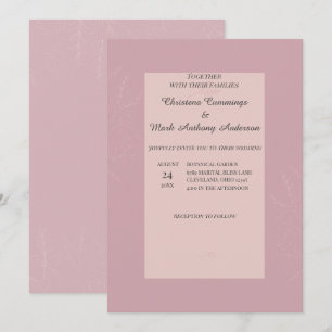 Convites Fleur de Satin Casamento
