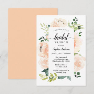 Convites Fleur Jolie Bonito Floral Chá de panela Convida