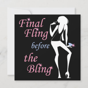 Convites Fling Final antes do Bling
