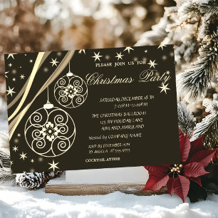 Convites Flocos de neve de Natal, Natal da Companhia Castan