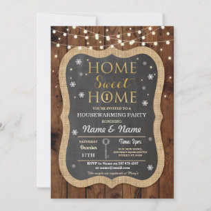 Convites Flocos de neve festivos para aquecimento doméstic