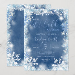 Convites Flocos de neve vermelhos vermelhos brancos do inve