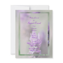 Flor de lavanda roxa casamento | Personalizar