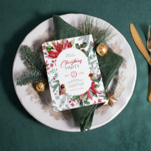 Flor De Natal E Deixa Aquarela