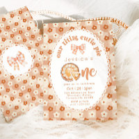 Flor de primeiro aniversario de torta pequena