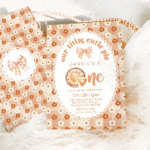 Flor de primeiro aniversario de torta pequena