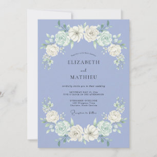 Convites Flor de Vinca Menor Casamento