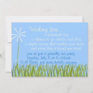 Convites Flor de Wishing