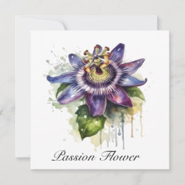 Convites Flor Passivo Púrpura