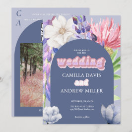 Convites Flor selvagem | Arca de Casamento | Foto botânica