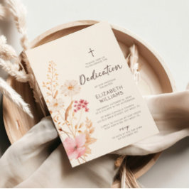 Convites Flor Selvagem Moderna | Dedicação do Jardim Botâni