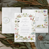 Flora Delicada | Brasão de Casamento Personalizado