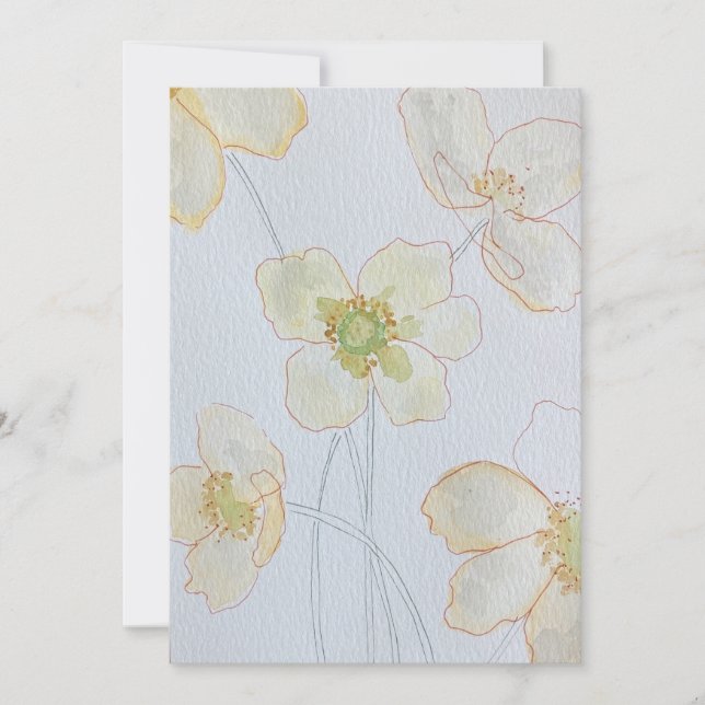 Convites floral (Frente)