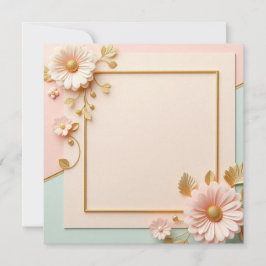 Convites Floral Bicolor